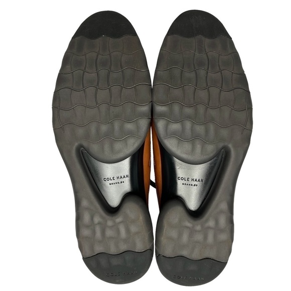 COLE HAAN 3.Zerogrand Wingtip Oxford Leather British Tan Men's Shoes Size 12M - Picture 14 of 16